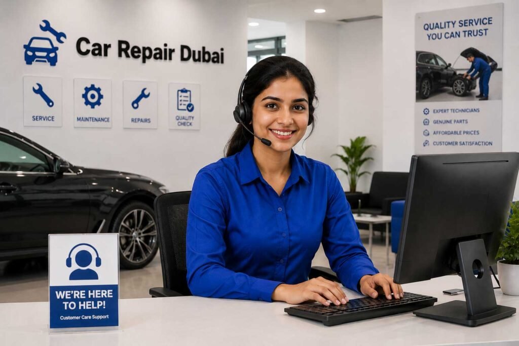 Car Rapair Dubai - Customer Support