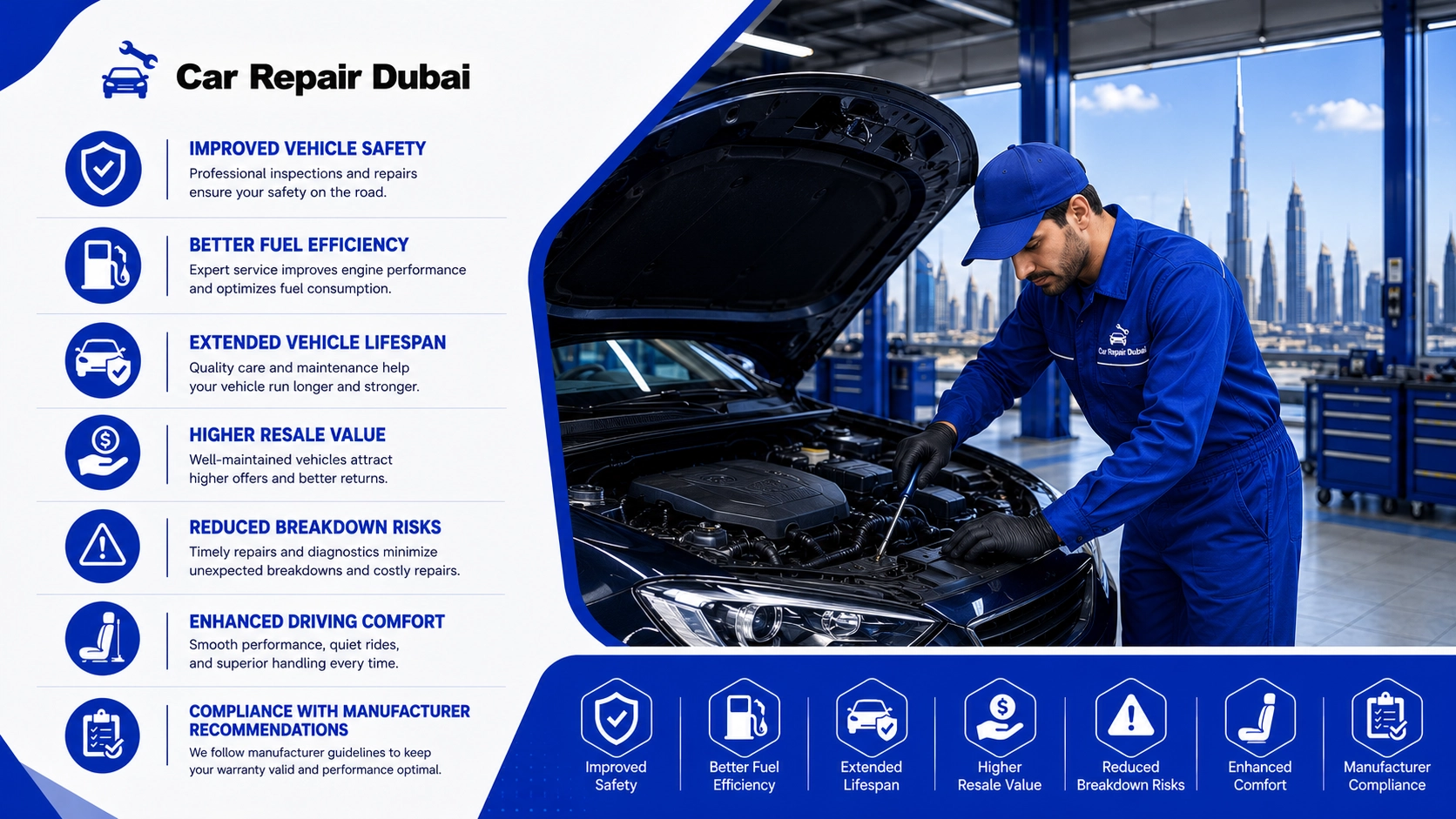 Benefits of Choosing Professional Car Repair Dubai Services